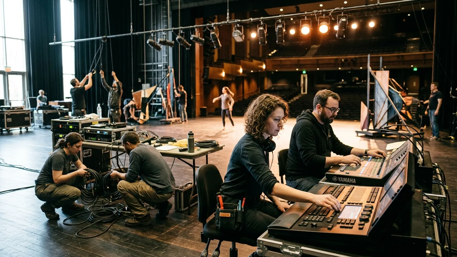 Régie technique et logistique de spectacle vivant